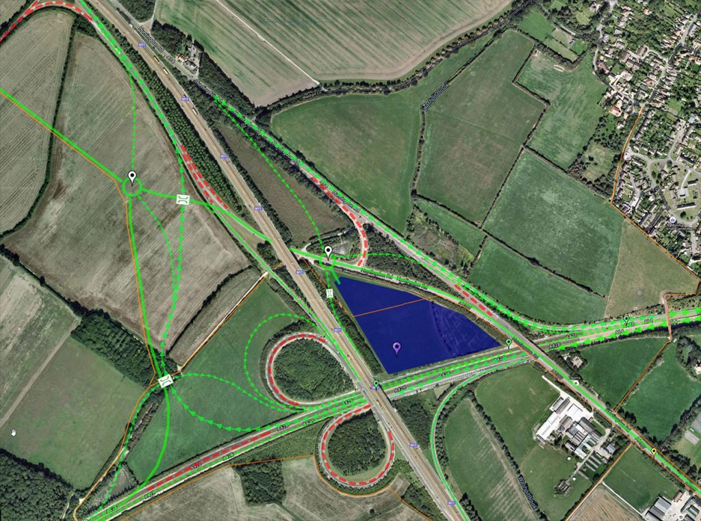 Remodelled Girton Interchange