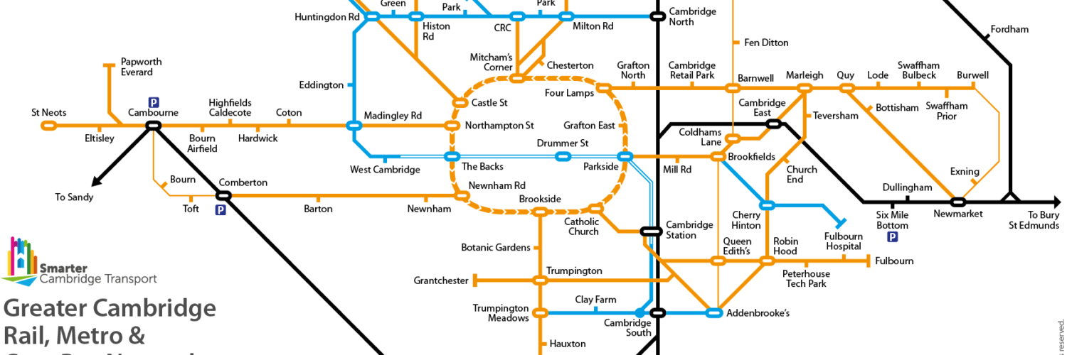 Proposed public transport network for 2030